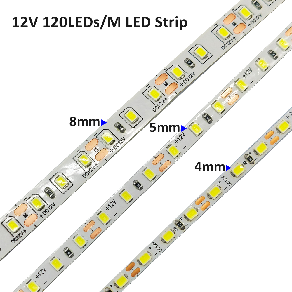 Decor Lighting Hours - 12V 5m LEDストリップライト SMD 2835 5mm
