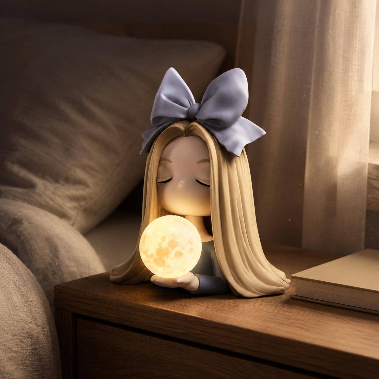 貯金箱ランプギフトアイデア女の子用ナイトライトデスクトップオ - Lighting Decoration Ideas のレビューと価格