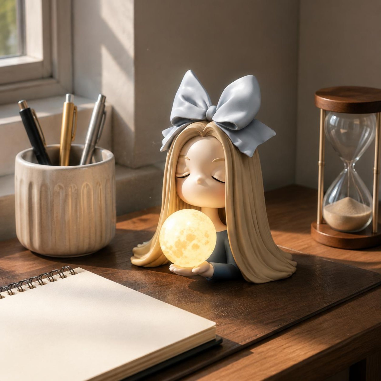 貯金箱ランプギフトアイデア女の子用ナイトライトデスクトップオ - Lighting Decoration Ideas のレビューと価格