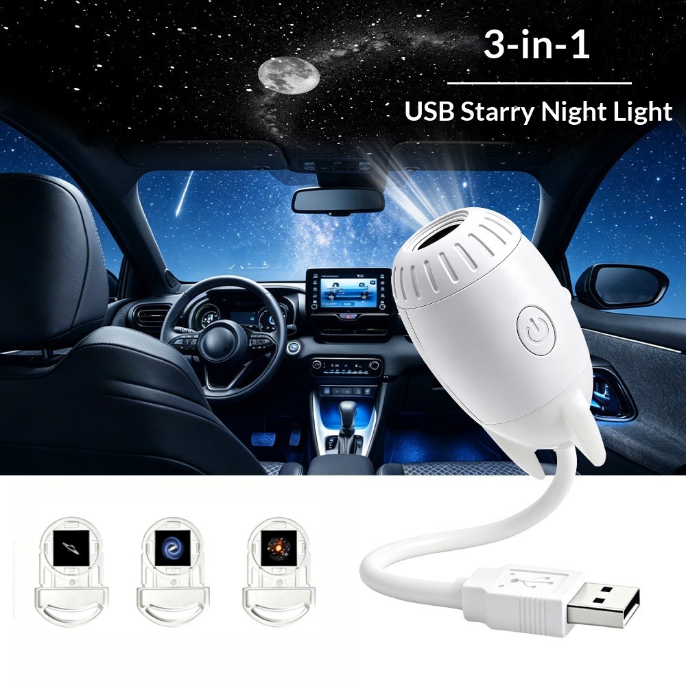 スターライトUSBミニプロジェクターナイトライト寝室用睡眠用 - Star Projector Night のレビューと価格