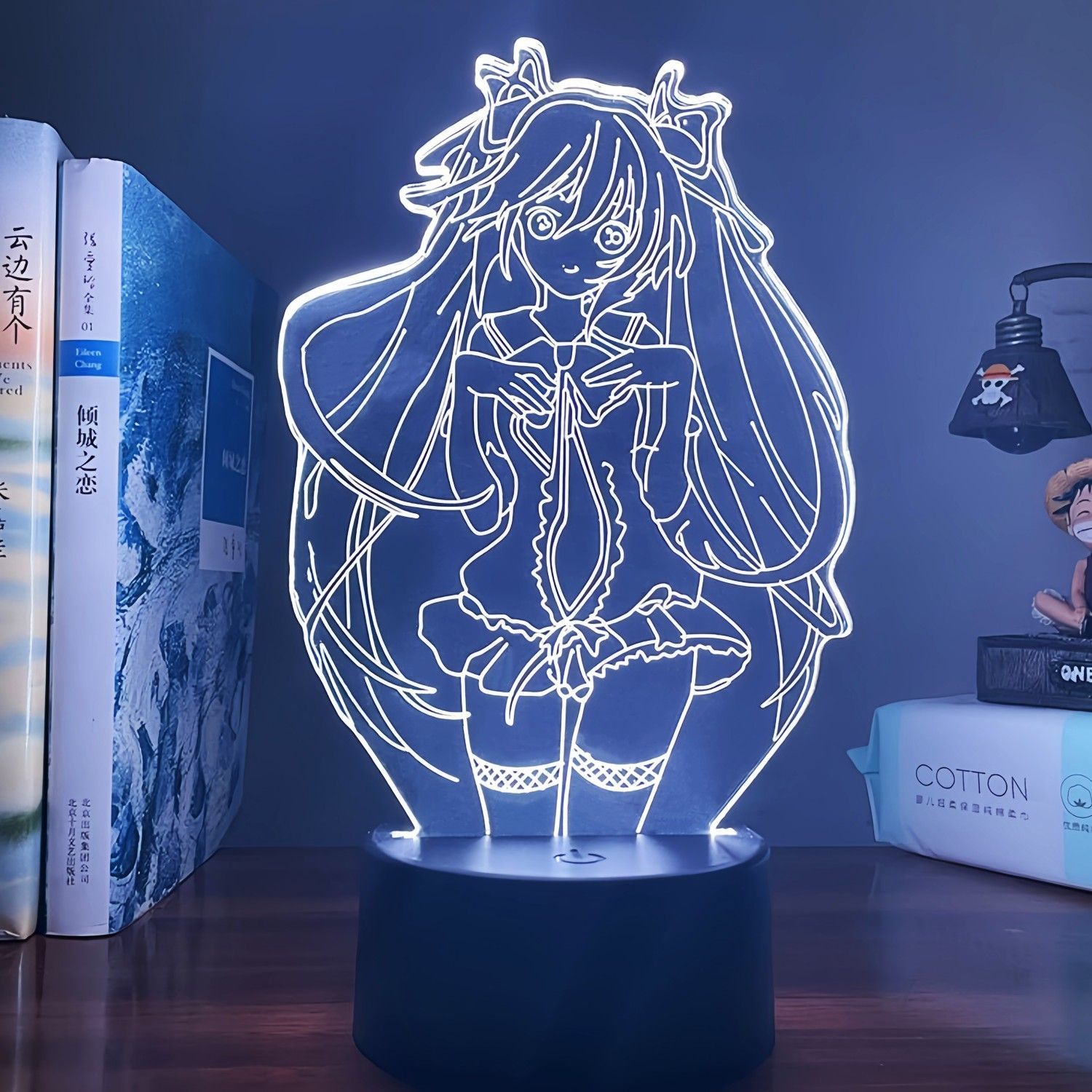アニメ周辺機器初音ミクフィギュア LED ナイトライト初音ミ - Lighting Decoration Ideas のレビューと価格