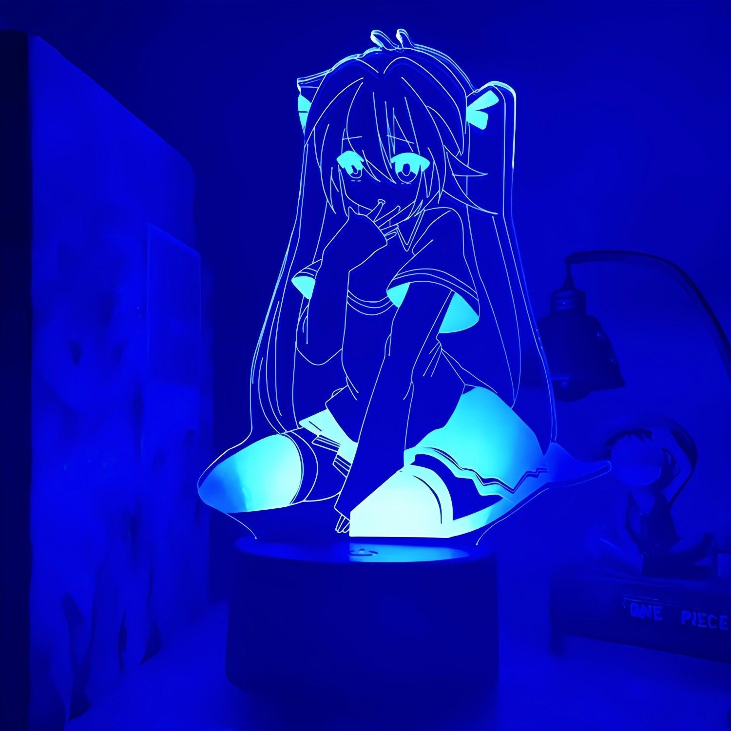 アニメ周辺機器初音ミクフィギュア LED ナイトライト初音ミ - Lighting Decoration Ideas のレビューと価格