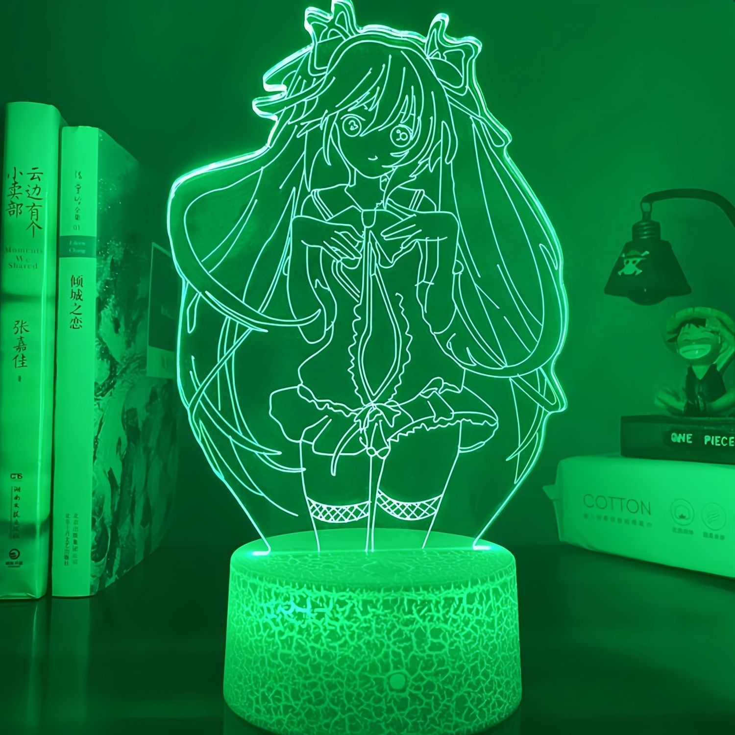 アニメ周辺機器初音ミクフィギュア LED ナイトライト初音ミ - Lighting Decoration Ideas のレビューと価格