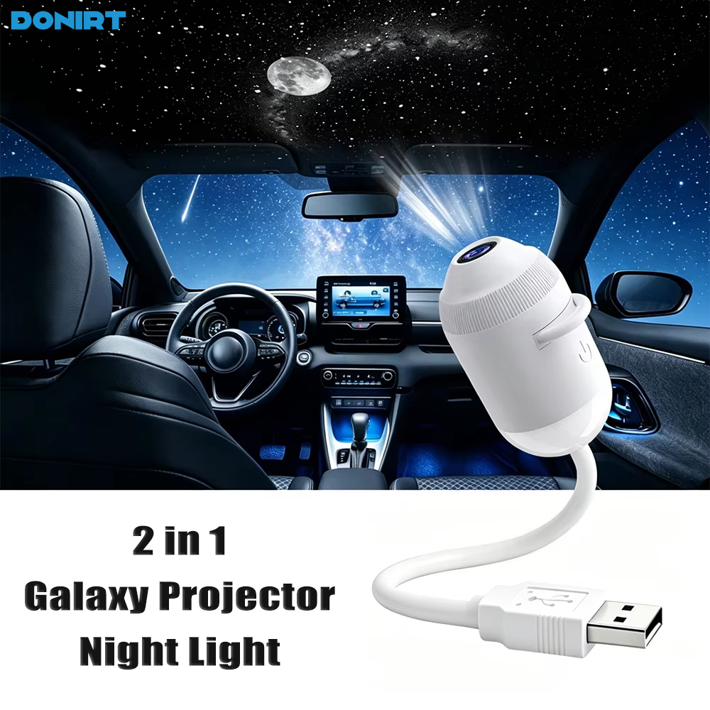 2 in 1 スターギャラクシープロジェクターライト USB - Star Projector Night のレビューと価格