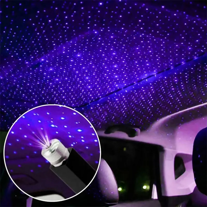 ミニカー LED スターナイトライトプロジェクター USB  - Star Projector Night のレビューと価格