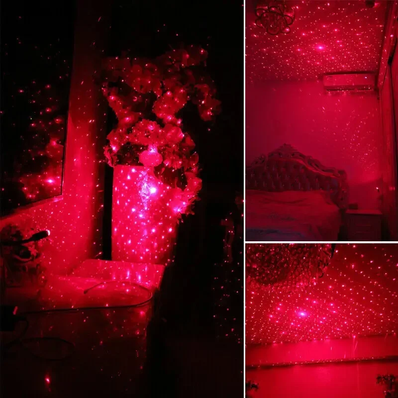 ミニカー LED スターナイトライトプロジェクター USB  - Star Projector Night のレビューと価格