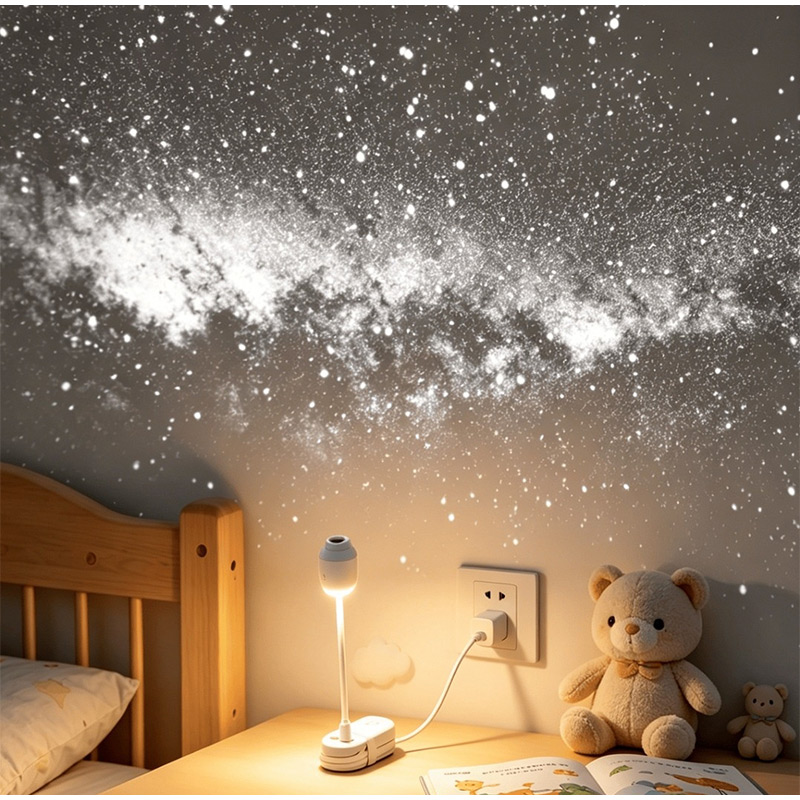 車用USBプラグアンドプレイ高解像度星空ライト ギャラクシー - Star Projector Night のレビューと価格