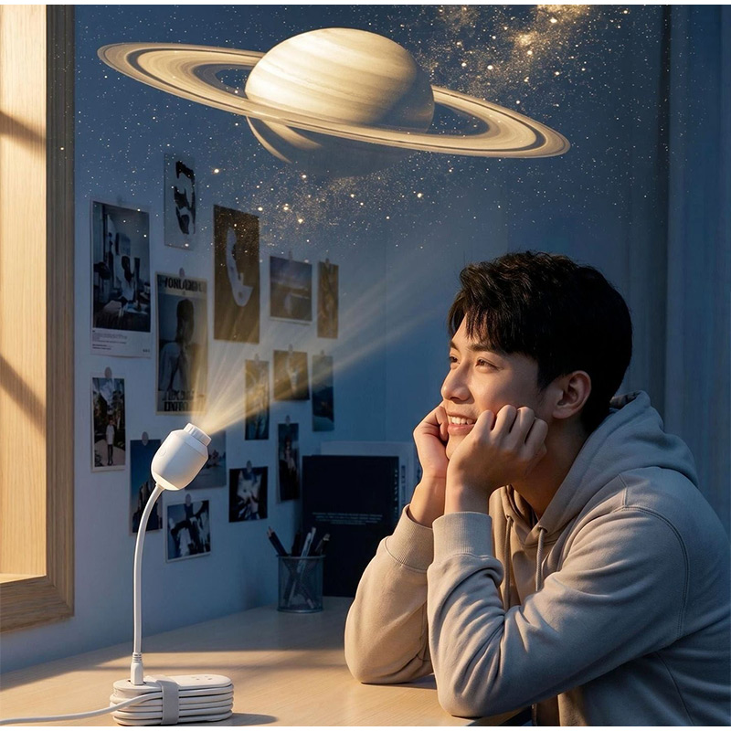 車用USBプラグアンドプレイ高解像度星空ライト ギャラクシー - Star Projector Night のレビューと価格