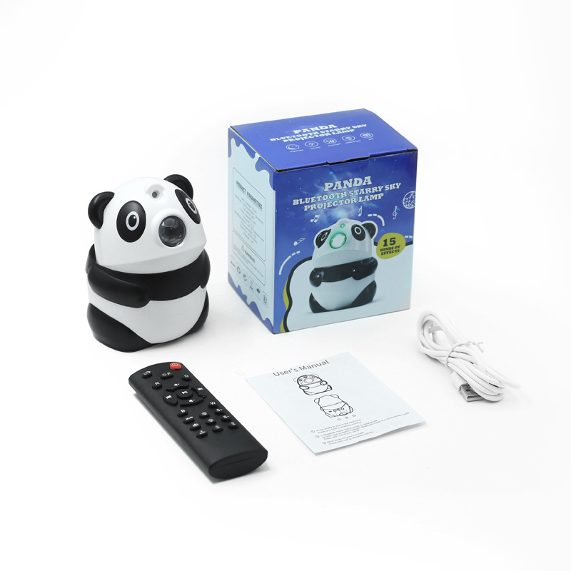 パンダスタープロジェクターライト Bluetoothスピーカ - Star Projector Night のレビューと価格