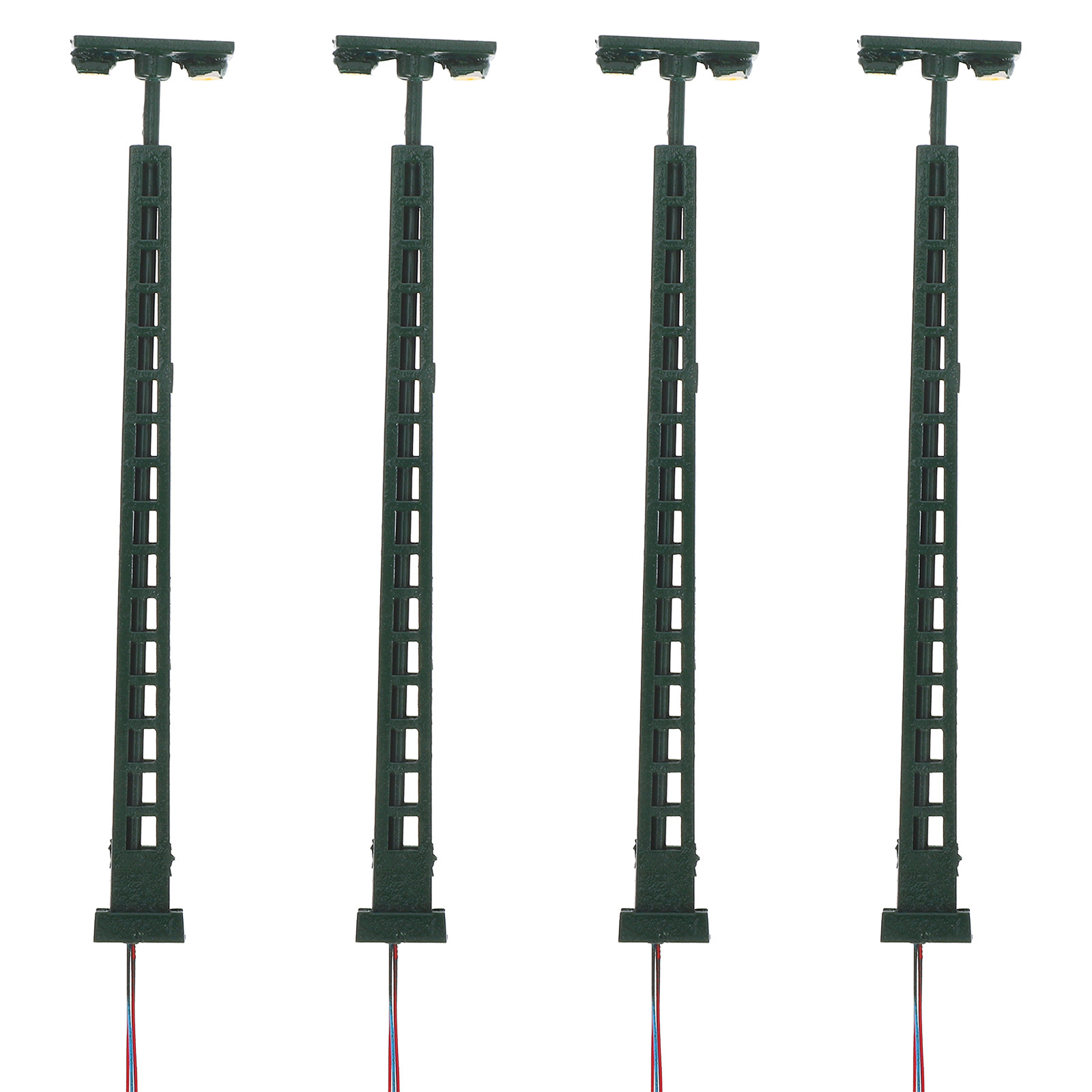 4個入り、鉄道模型用ライト、ジオラマ装飾、ミニチュアハウス用 - Lighting Decor House のレビューと価格