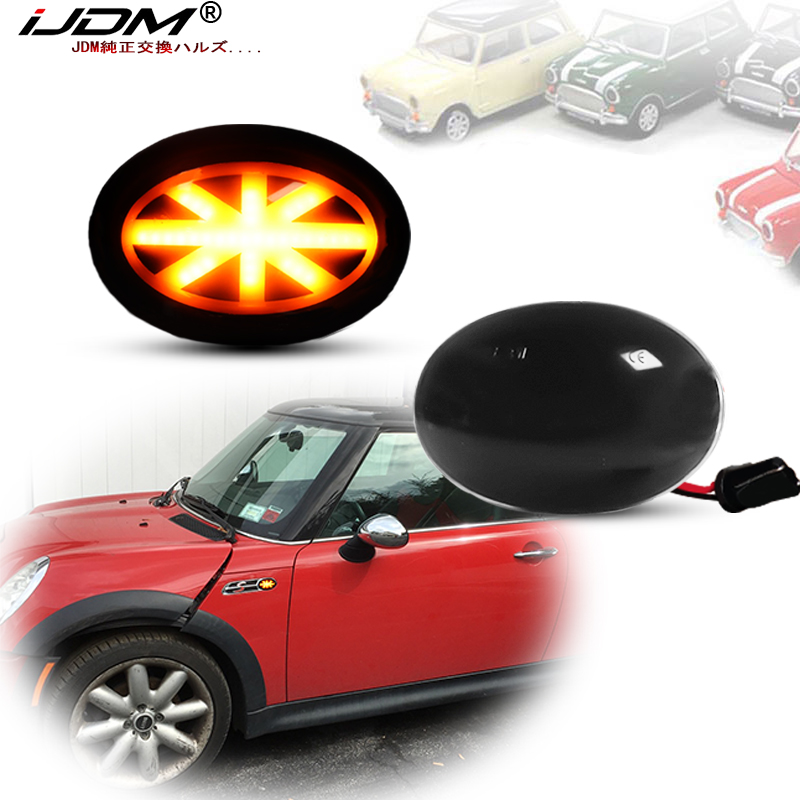 iJDM アンバーユニオンジャックロゴLEDライト フェンダ - Union Lighting & Decor のレビューと価格