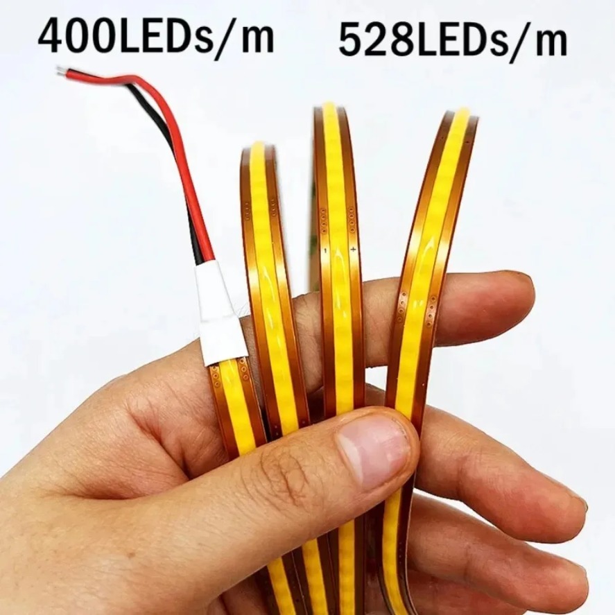0.5-10M高密度8MM COB LEDストリップDC12 - Decor Lighting Hours のレビューと価格