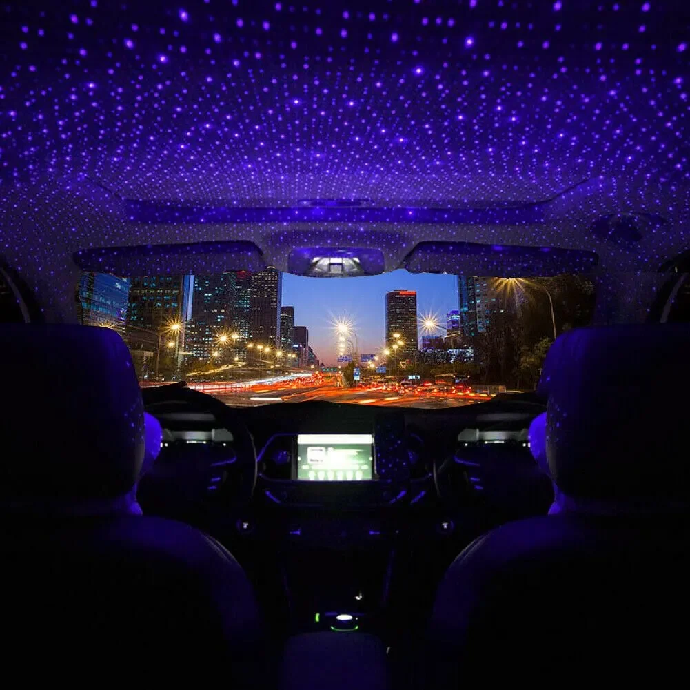 ミニカーLED星空ナイトライト 5V USB電源 ギャラクシ - Star Projector Night のレビューと価格