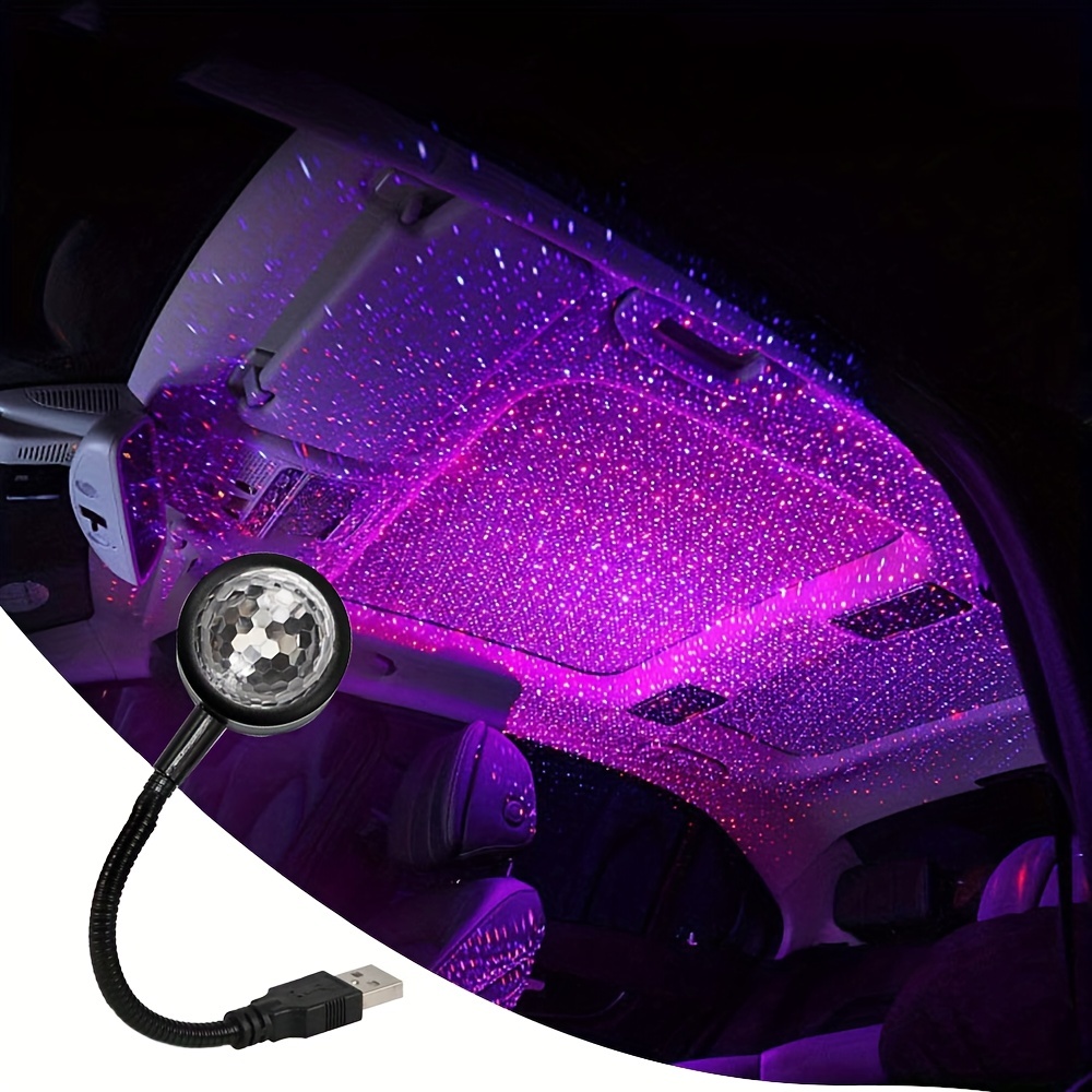 車両用LED星空ナイトライト、USB電源ギャラクシースタープ - Star Projector Night のレビューと価格