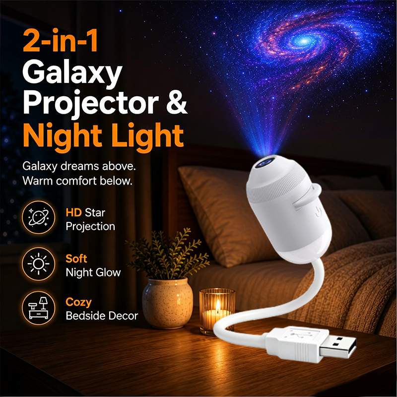 ダイナミックナイトライトプロジェクター 星空ライトプロジェク - Star Projector Night のレビューと価格